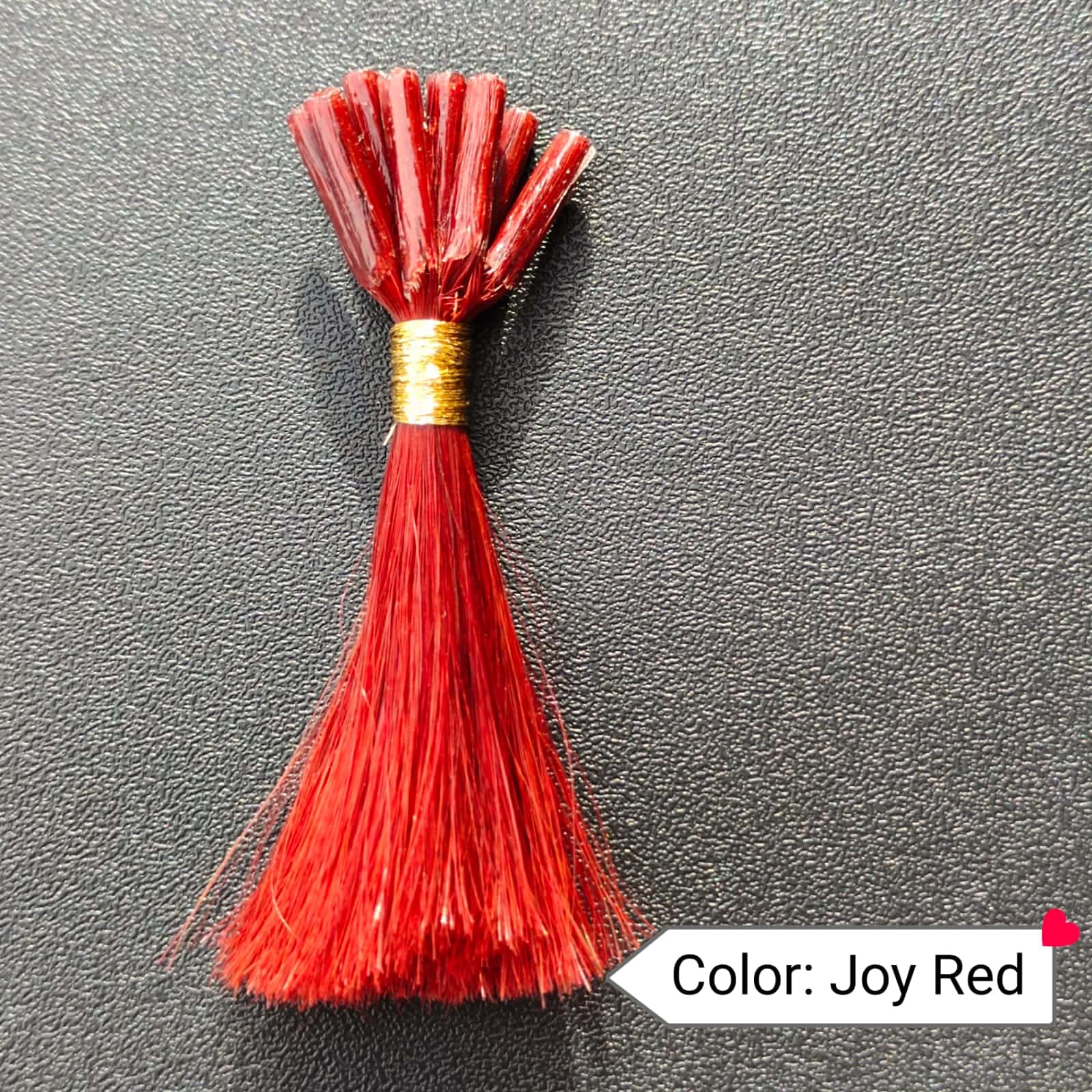 Color Joy Red Human Hair Extensions