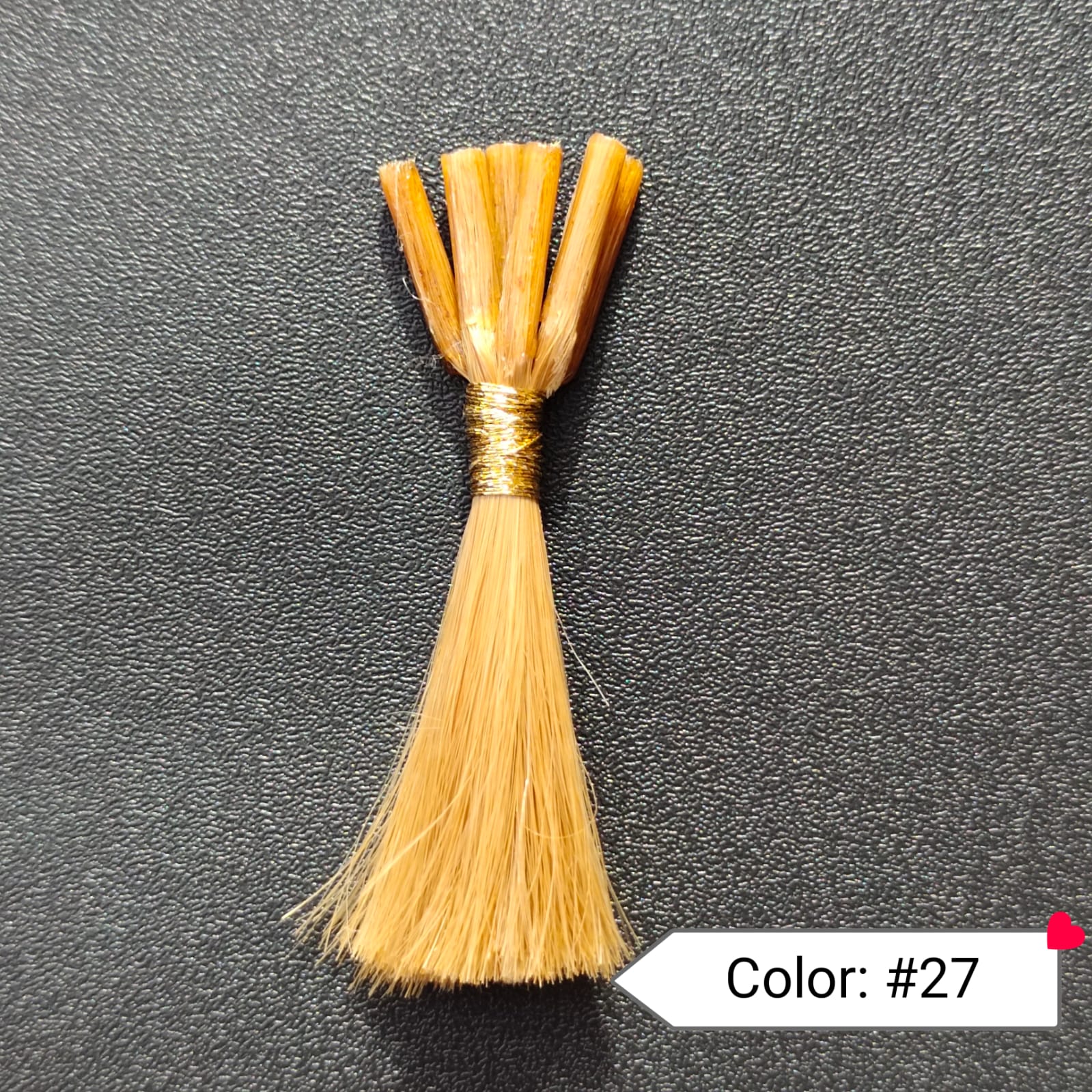 Color no. 27 Human Hair Extensions
