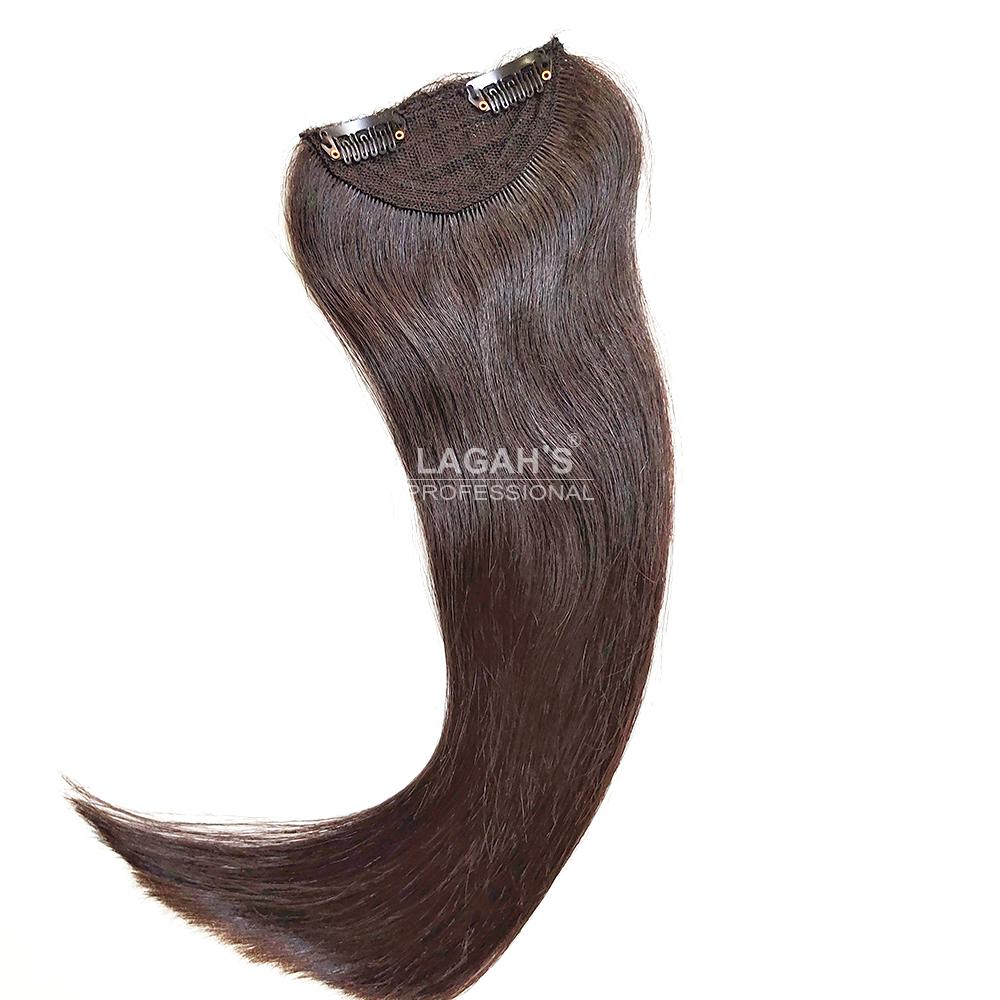 Invisible Side Patch human hair extensions - LAGAH EXPORTS